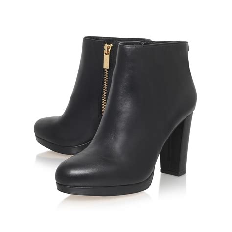 michael kors sammy leather bootie|Michael michael kors sammy platform bootie .